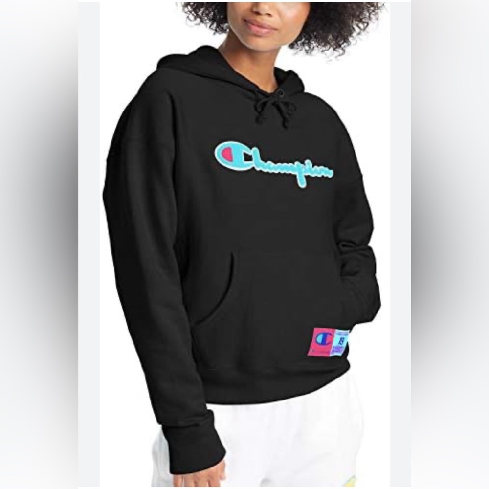 VTG-Champion Reverse Weave- Black/Pink
CHAMPION CHENILLE Raised Logo-Sz M EUC